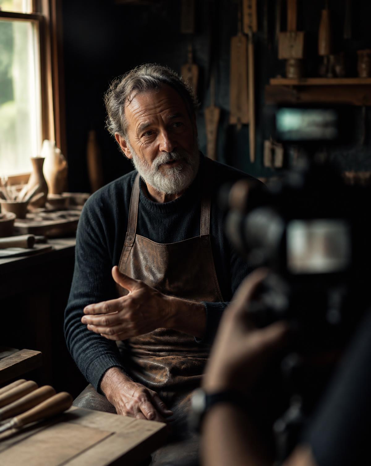 Still from The Long Grain for Northfold Furniture